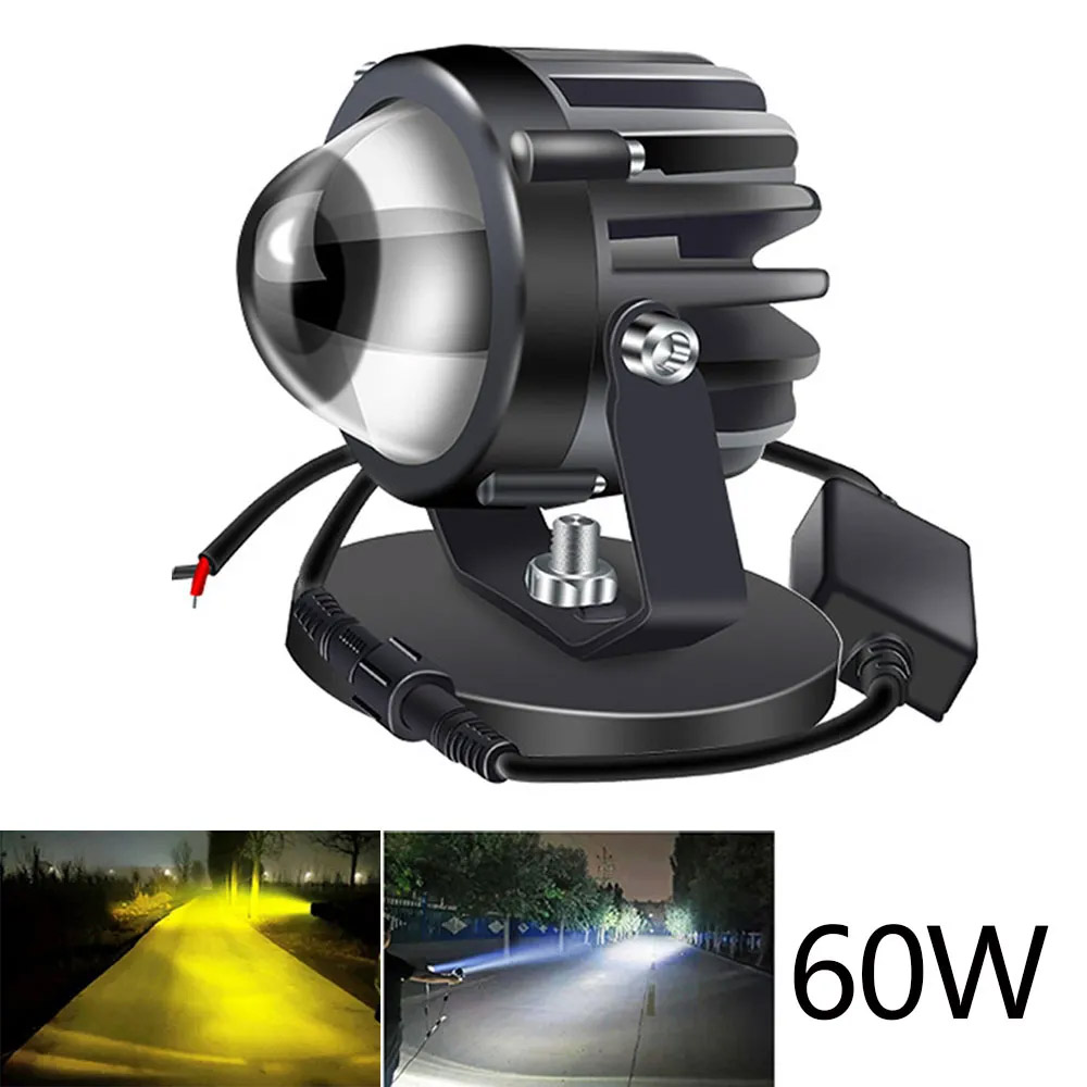 ไฟเลเซอร์ LED สำหรับรถบรรทุก S - Universal Motorcycle Led Headlight Projector บทวิจารณ์และราคา