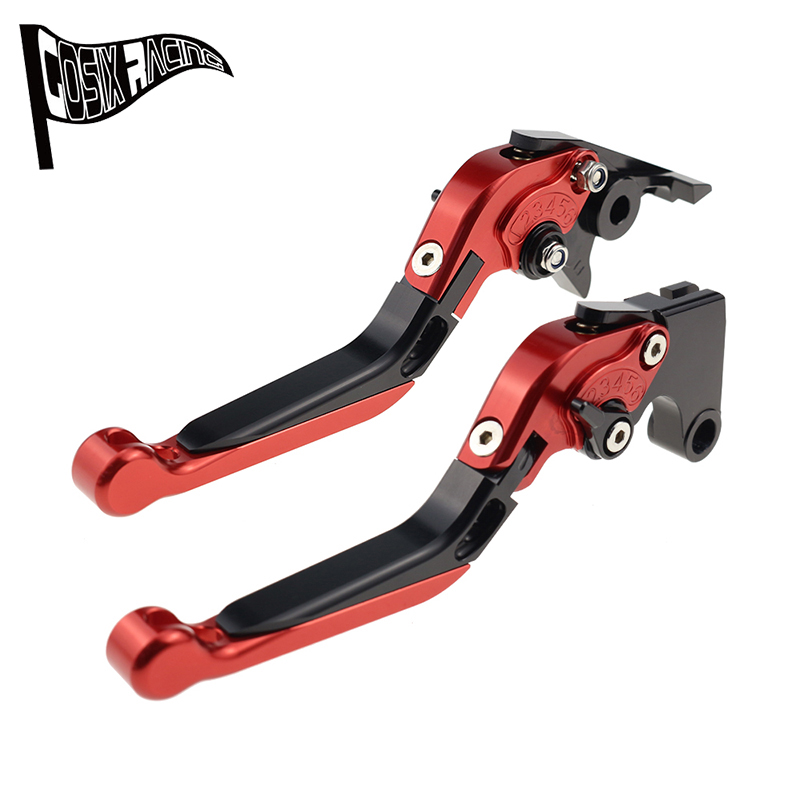 ชุดคันเบรกและคลัตช์แบบพับได้ ป - Cnc Aluminum Adjustable Brake Clutch Levers บทวิจารณ์และราคา