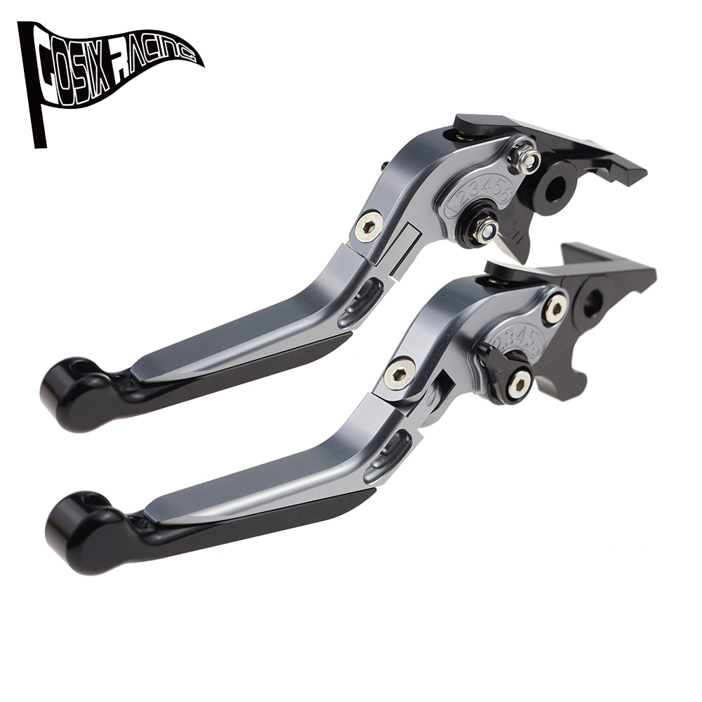 ชุดคันเบรกและคลัตช์แบบพับได้ ป - Cnc Aluminum Adjustable Brake Clutch Levers บทวิจารณ์และราคา