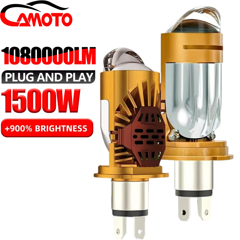 CAMOTO Bi LED เลนส์โปรเจคเตอร์ - Universal Motorcycle Led Headlight Projector บทวิจารณ์และราคา