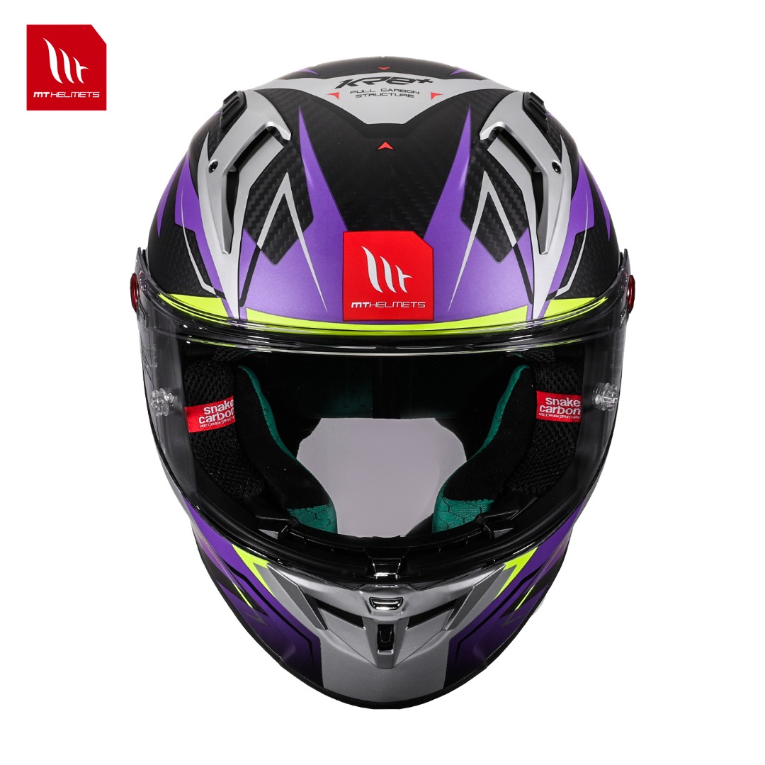 หมวกกันน็อคคาร์บอนไฟเบอร์รุ่นใ - Carbon Fiber Lightweight Motorcycle Helmet บทวิจารณ์และราคา