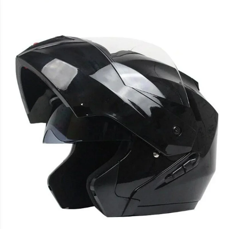 หมวกกันน็อคมอเตอร์ไซค์แบบโมดูล - Dual Visor Motorcycle Racing Helmet บทวิจารณ์และราคา