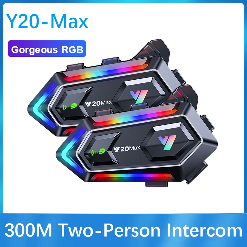 Y20 MAX ชุดหูฟังบลูทูธสำหรับหม - Motorcycle Helmets บทวิจารณ์และราคา