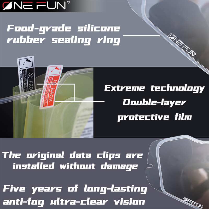 แผ่นกันฝ้า SK6 สำหรับหมวกกันน็ - Motorcycle Helmet Anti Fog Pinlock Shield บทวิจารณ์และราคา